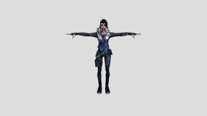 Fade (T-pose) – Modello 3D gratuito STL