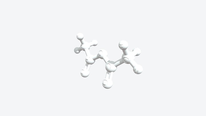 Acetic Anhydride 3D Model — CAS 108-24-7