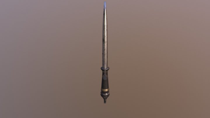 Jitte 3D Model