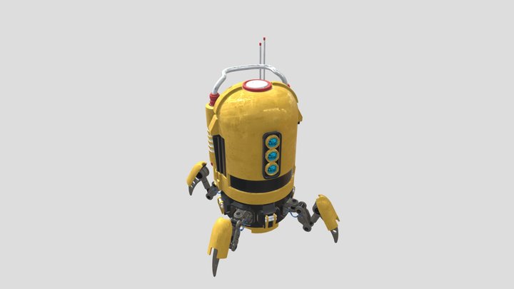 Maintenance Spider-Bot MKI 3D Model