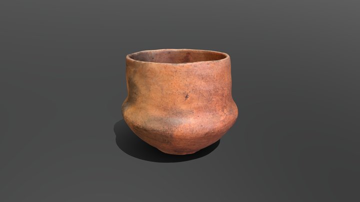 Rekonstrukcja popielnicy - eksponat 1 3D Model