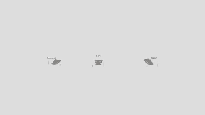 [HW XYZ School] Силуэты 3D Model