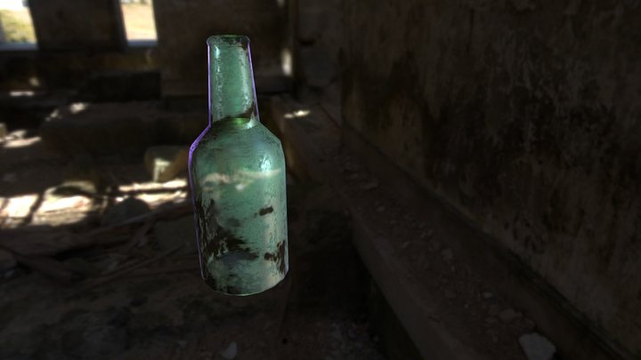 old bottle 3D Model