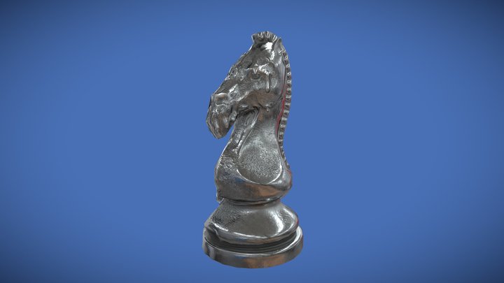 Spalony Koń 3D Model