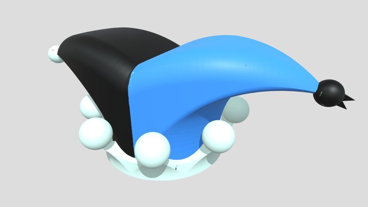 Shadow Milk Cookie His Hat (Cookie Run) – Modello 3D gratuito STL