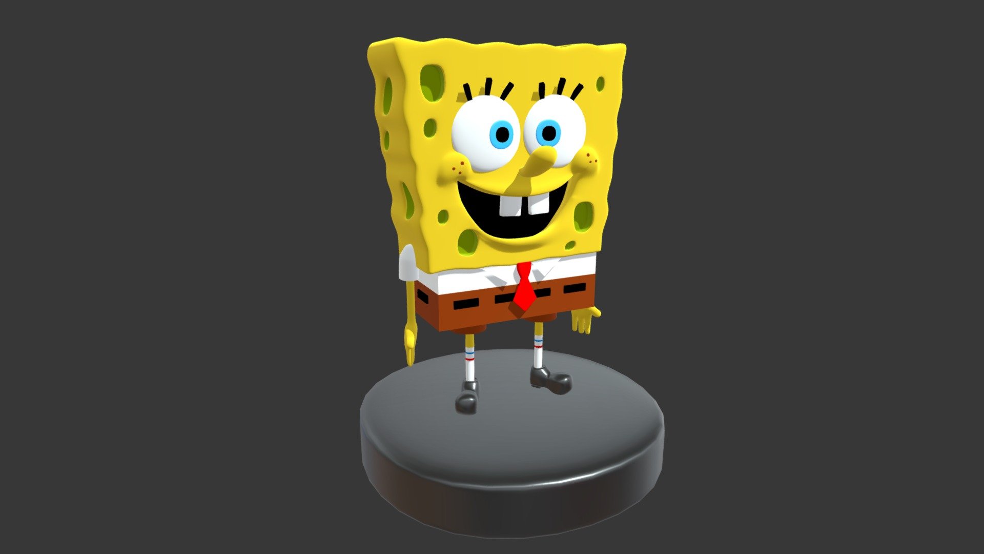 Spongebob Cartoon 3D Model By Dayisama3d 19b1ede Sketchfab