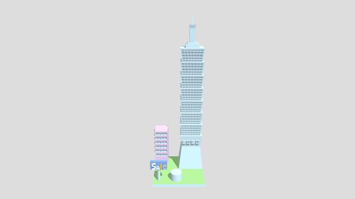 Taipei 101 3D Model