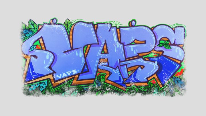 [CCO] Decal - Graffiti Textures – Modello 3D gratuito STL