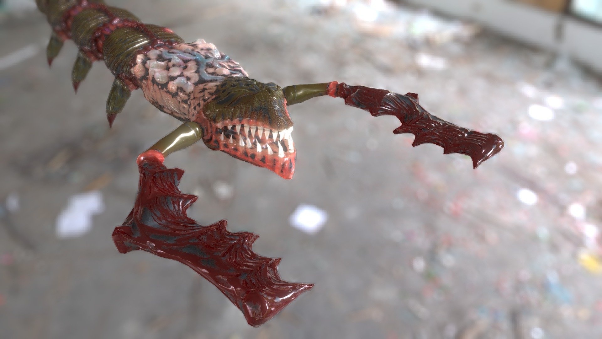 Hellworm game model