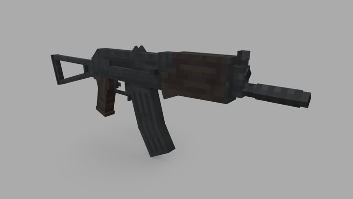 AKS-74U 3D Model