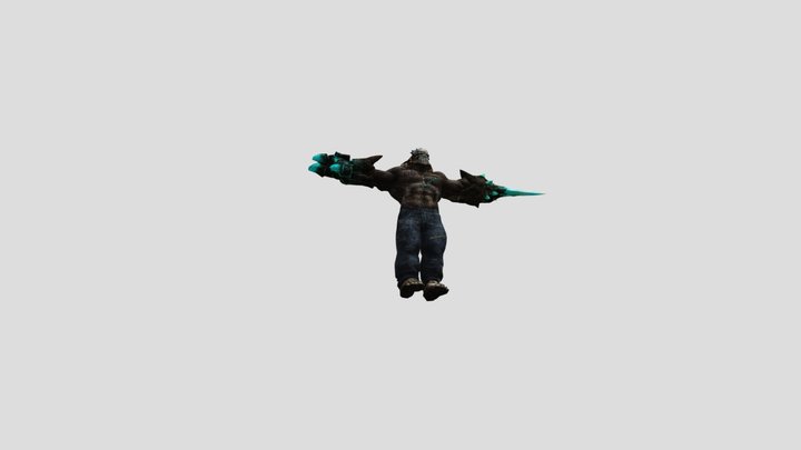 Defeated 3D Model