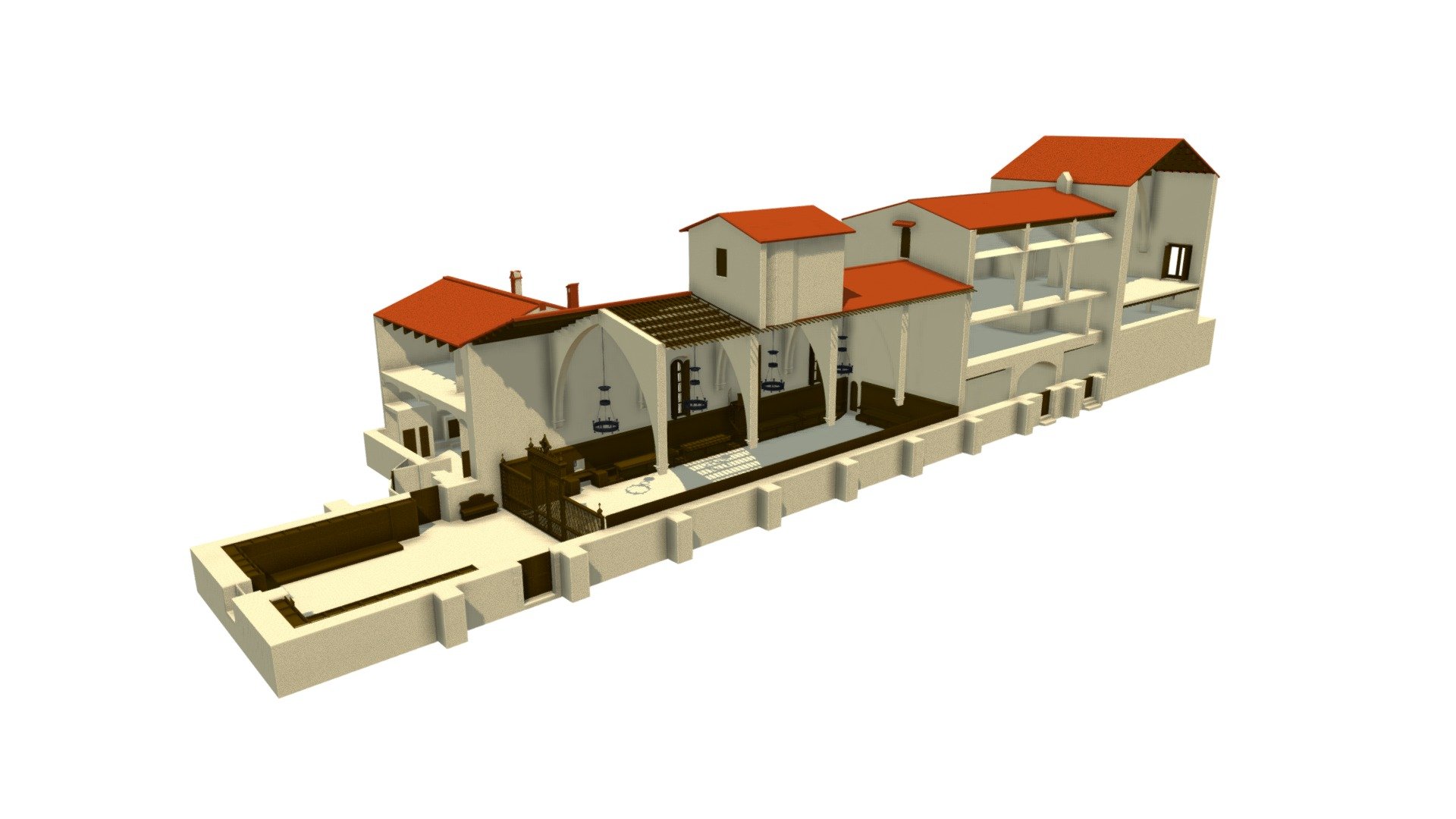 2D3 s.XVIII Monestir Pedralbes — Sketchfab embed 3D viewer