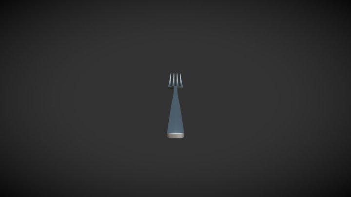 Fork2 3D Model