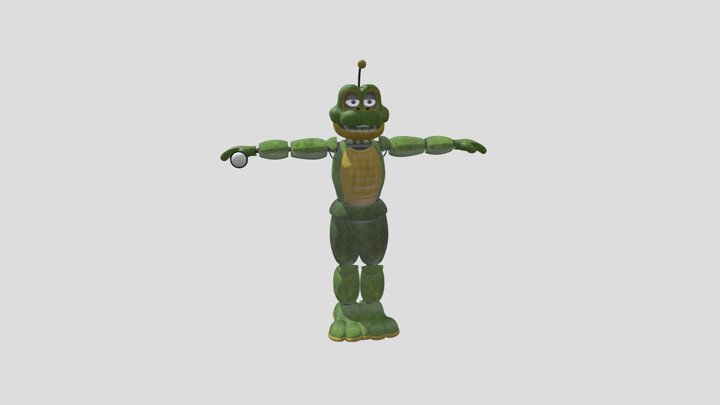 Happy frog 3D Model