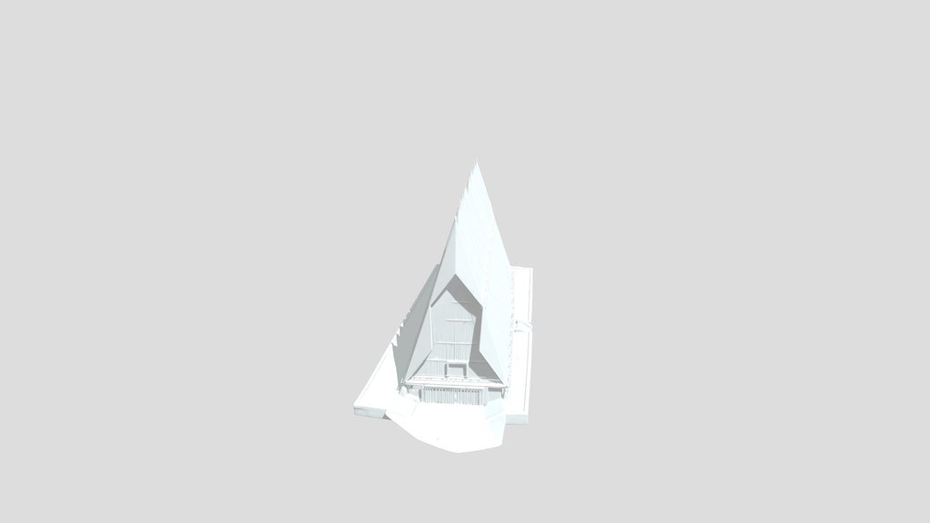 Cadet Chapel Segmented 3D Model_
