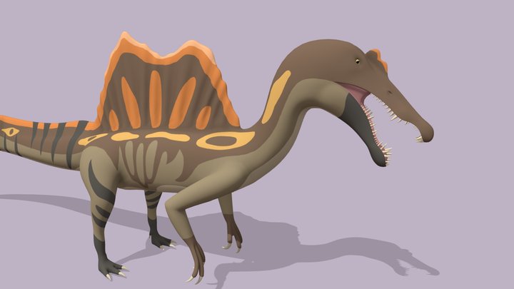 Spinosaurus Aegyptiacus 3D Model