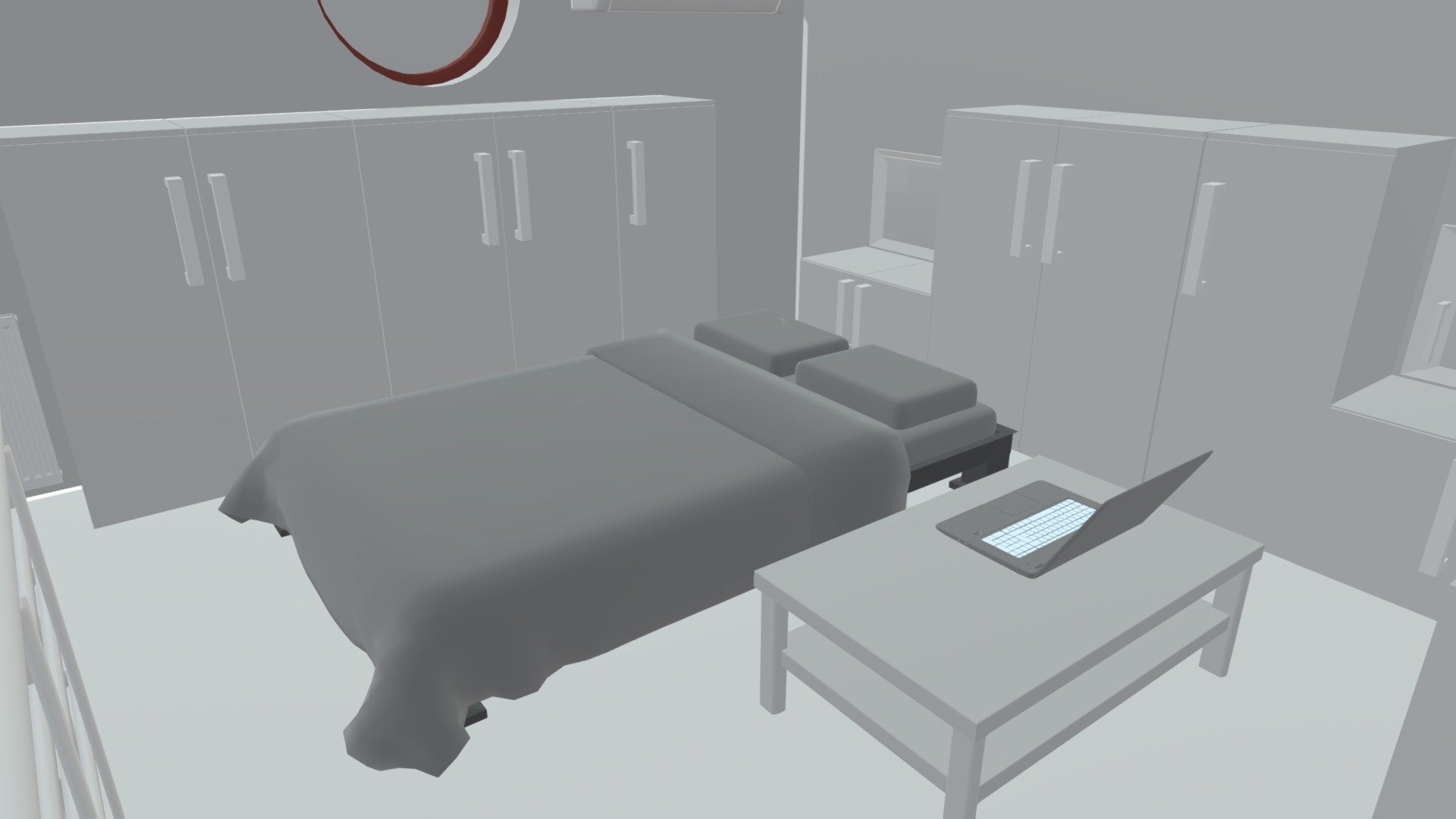 Bedroom for various children who are 40