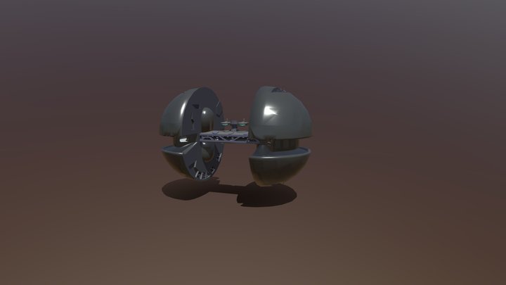 Separatist Supply Ship 3D Model