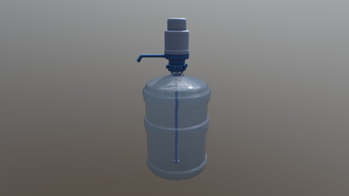 water bottle 3D Model
