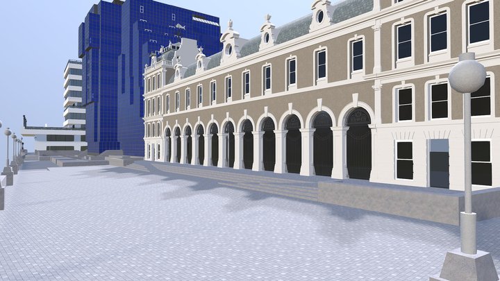 Lower Thames Street 3D Model