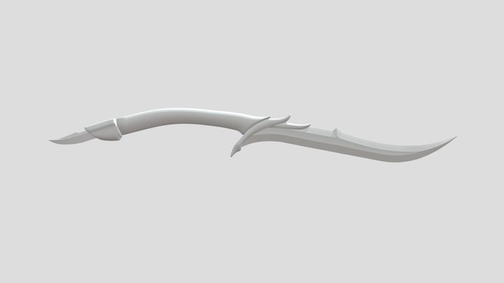 Hunter's Dagger 3D Model