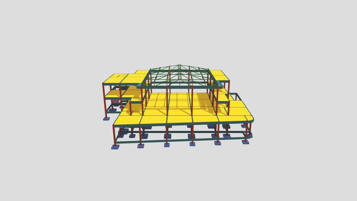 Congregação Cristã do Brasil - Rio Sena 3D Model