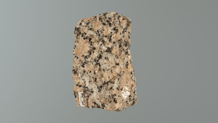 Igneous Rock Sample 01 3D Model