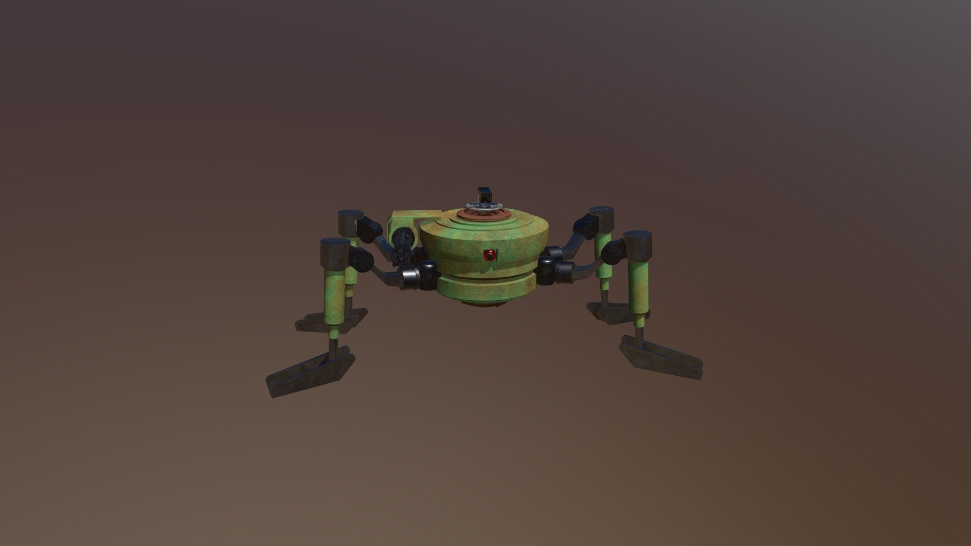 Robot de combat - 3D model by pablo_davier [19b8b1e] - Sketchfab