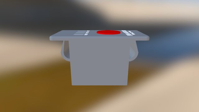 Event Button 3D Model