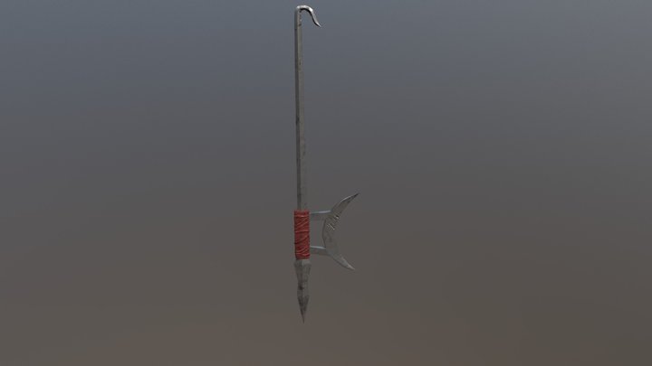 Hook Sword 3D Model