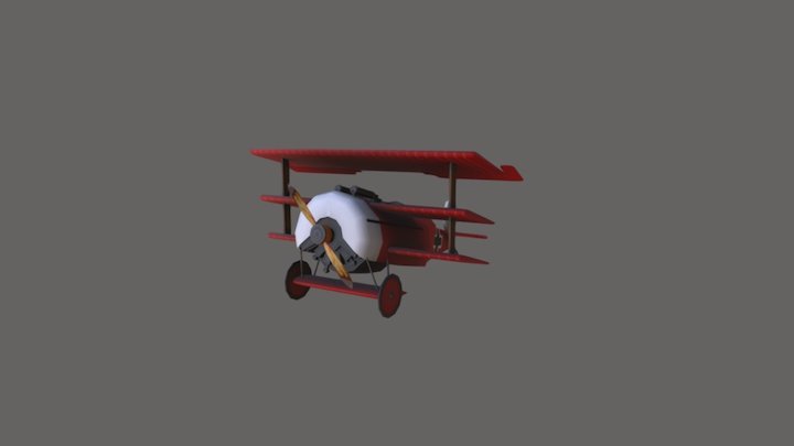 plane, GameArt2017 3D Model