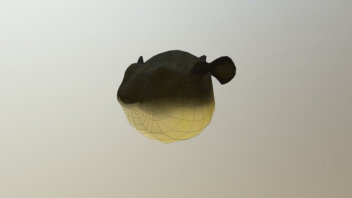 Pufferfish 3D Model