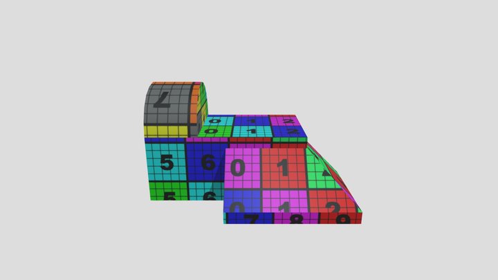 My UV Building for Assignment 4 3D Model