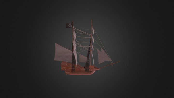 Pirate Ship 3D Model