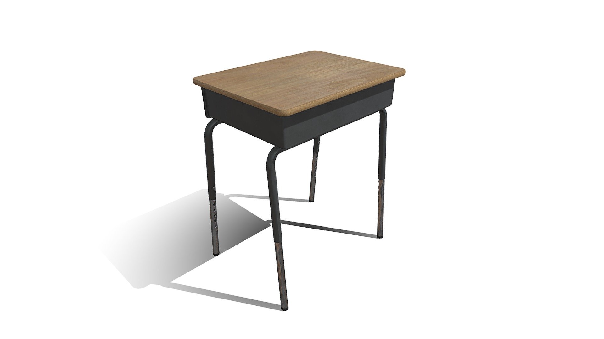 School Desk 01 4k - Download Free 3D model by mohamedhussien [19bd16c ...