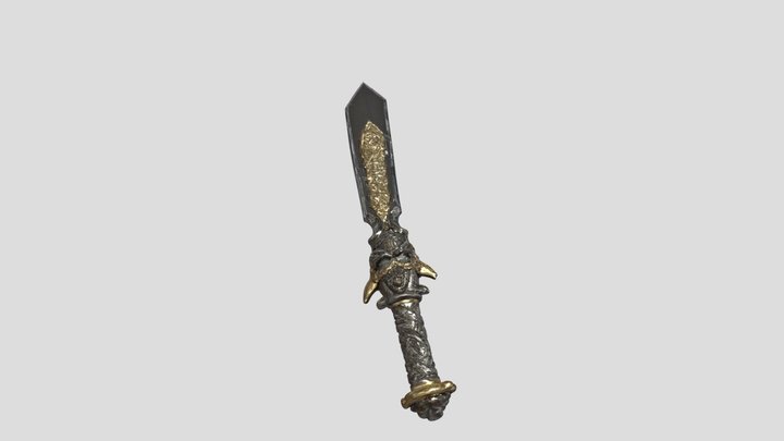 Warrior's Blade 3D Model