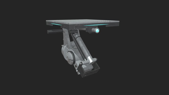 Portal Panel 3D Model