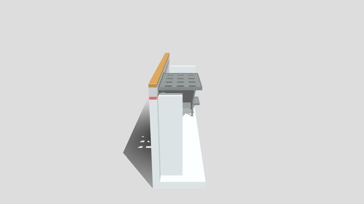 Дмитровский район, дер_Труневки, пос_Дмитровка В 3D Model