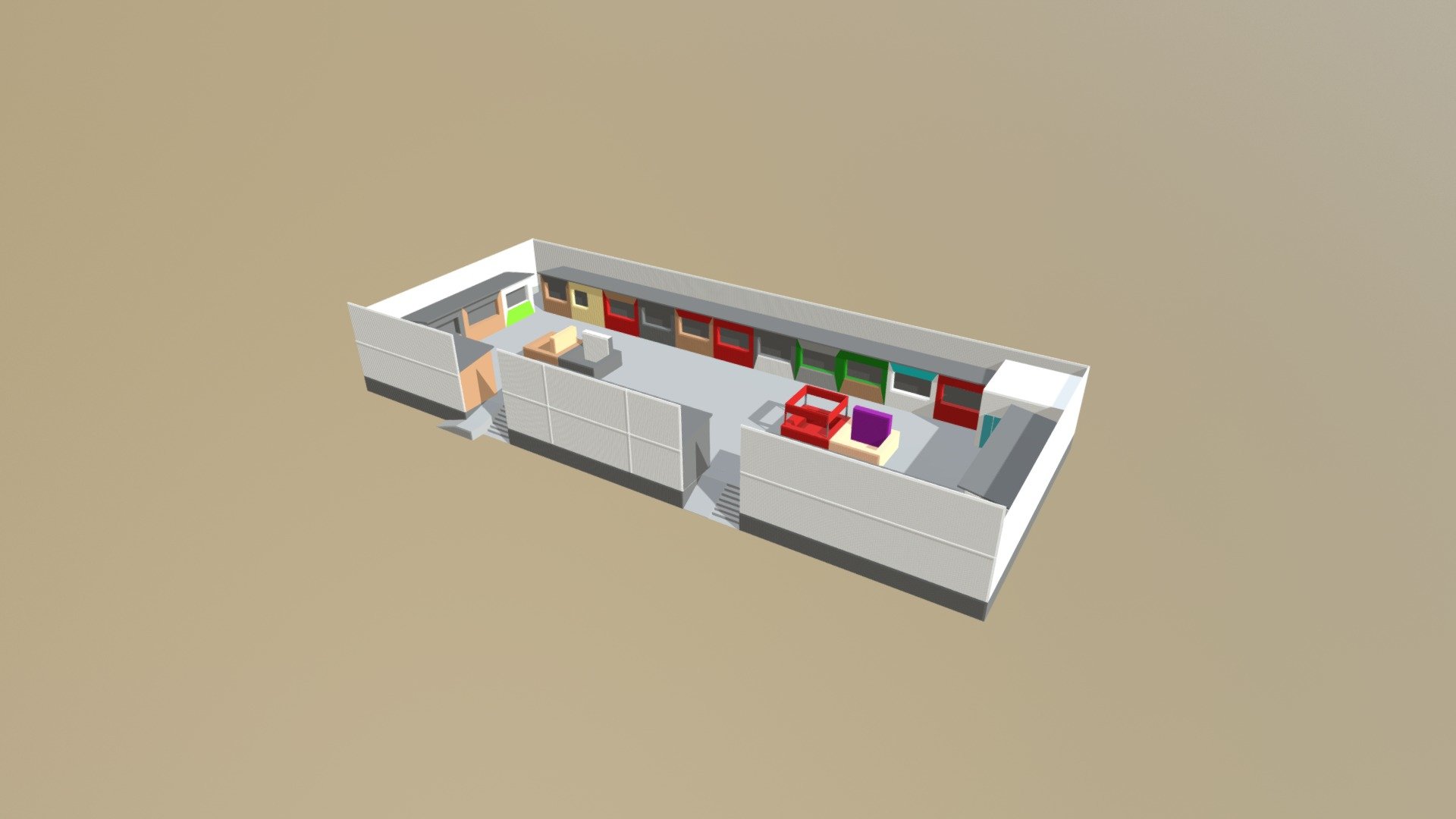 Truck Park 3D model by arkanna [19be3e6] Sketchfab