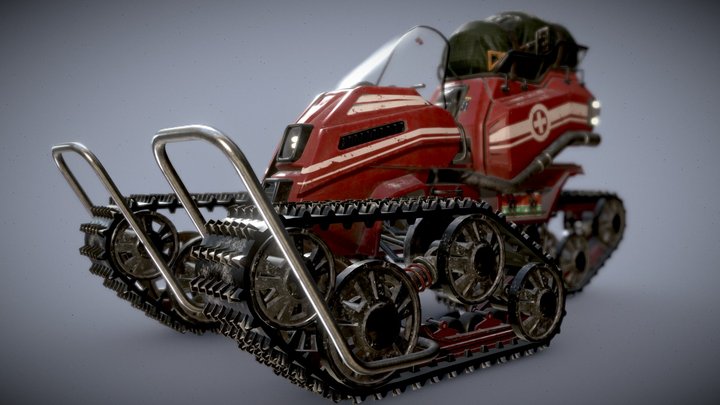 The Med Crawler 3D Model