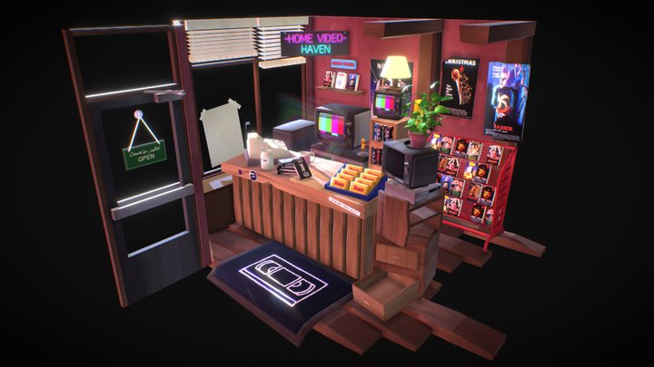 DAE Crib - "Closing Shift" 3D Model