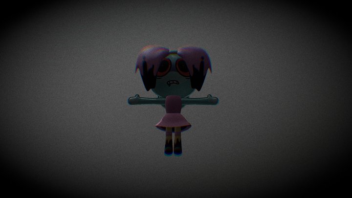 twisted-poppy FNAF 2 analog horror 3D Model