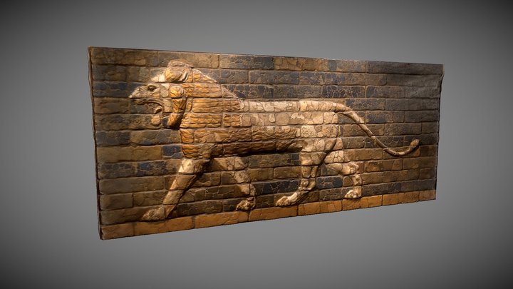 The lion of Goddess Ishtar