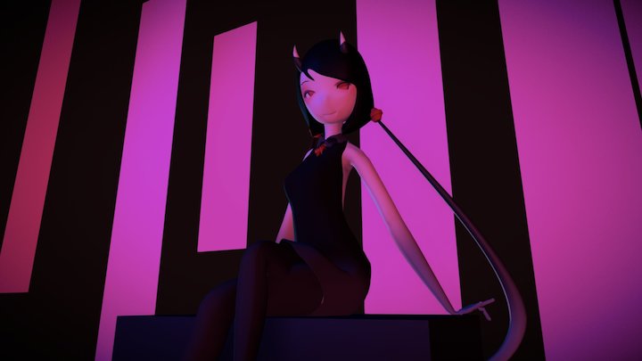 Wujiu with scene original ver. 3D Model