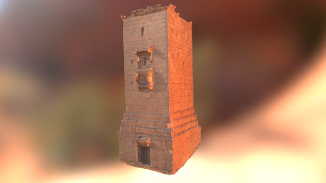 Iamblichus Tower Tomb, Palmyra 3D Model
