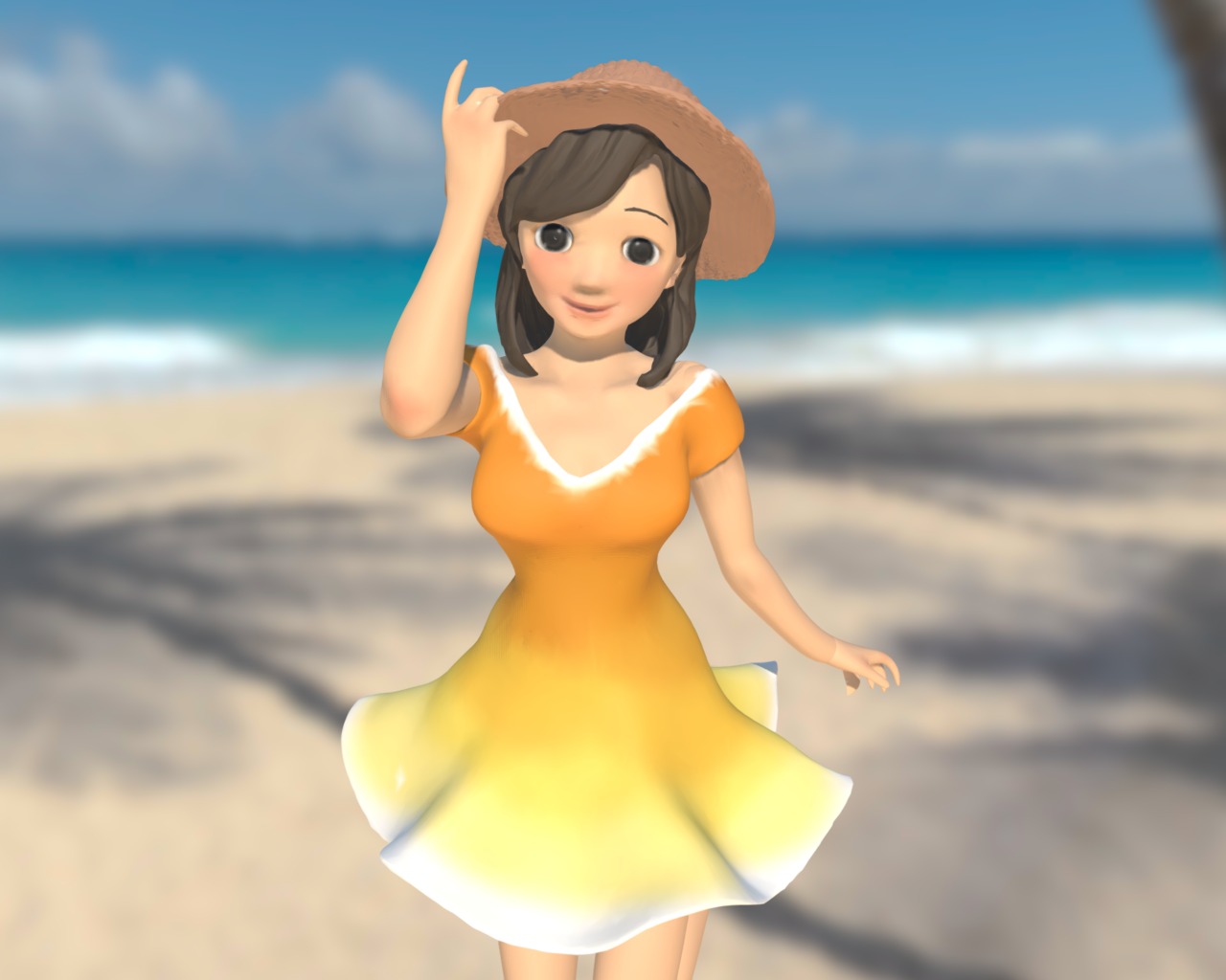 Zbrush Cute Girl