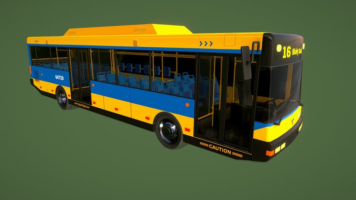 Bus 3D Model