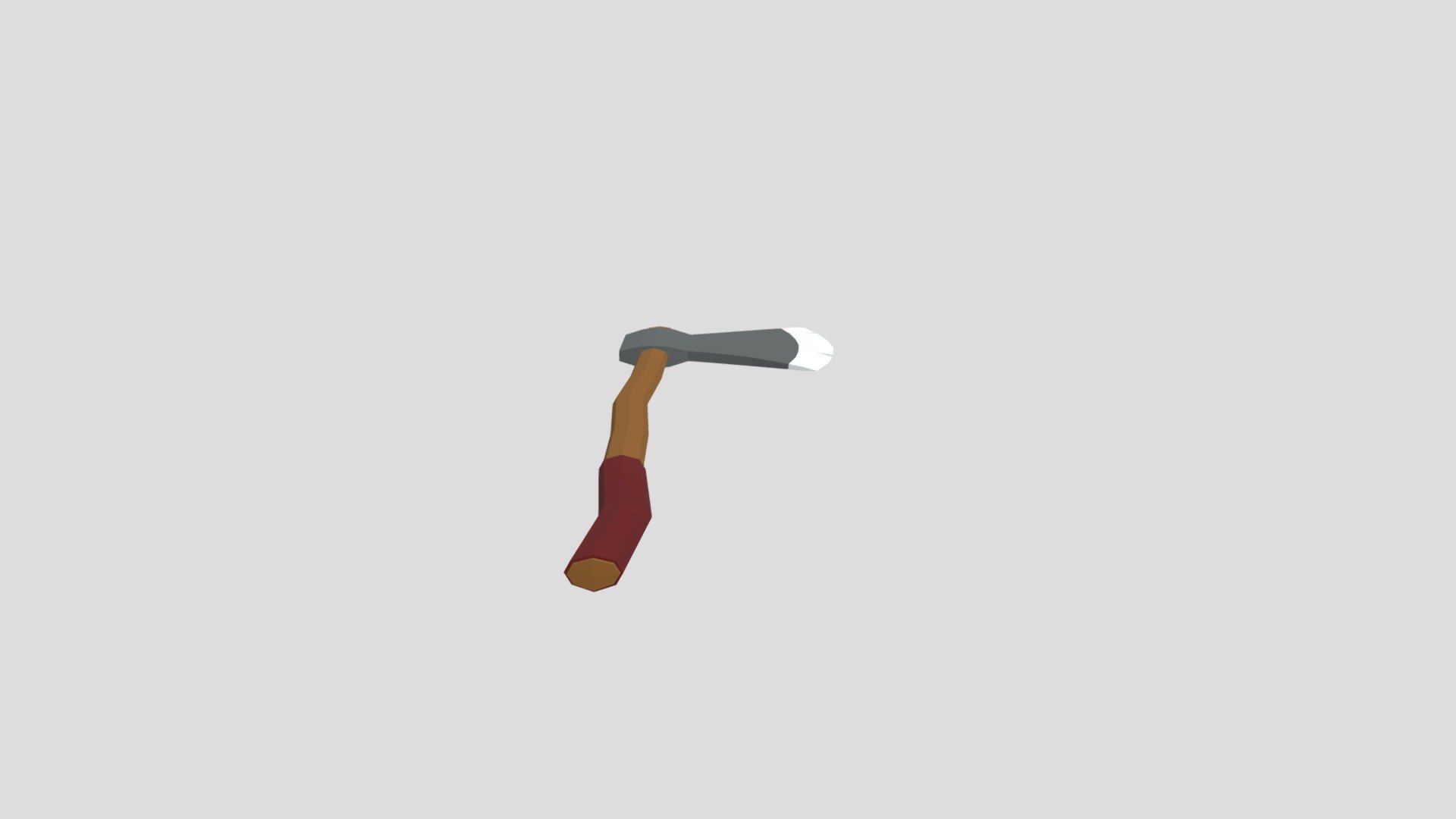 Low Poly Axe
