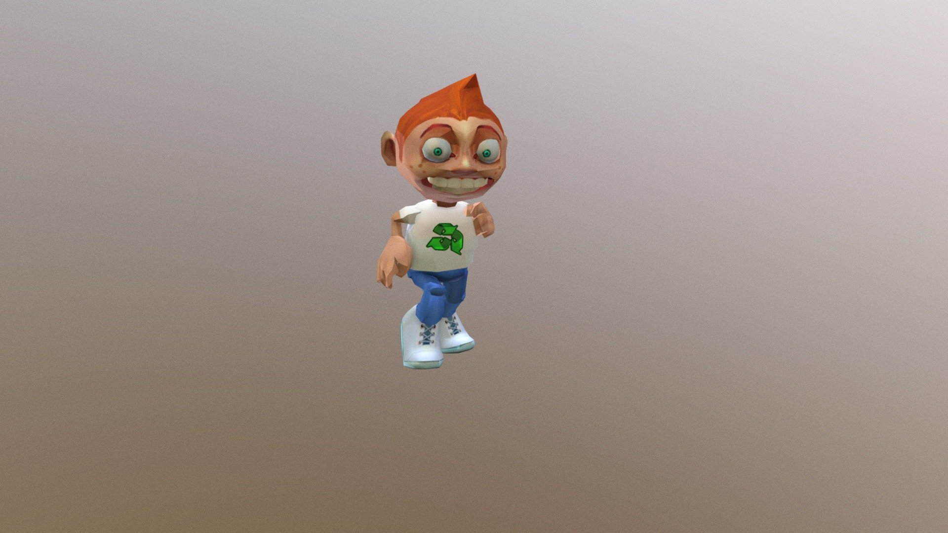 Running fred - Download Free 3D model by Frederick do not hack on this ...