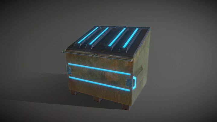 Dumpster 3D Model